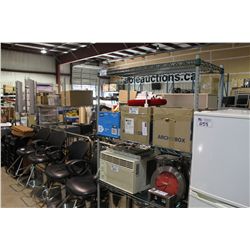 GREEN 4 SHELF METRO RACK