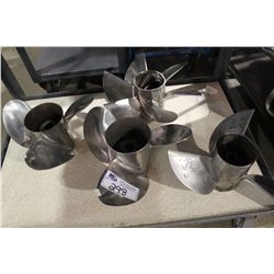 4 BOAT PROPELLERS