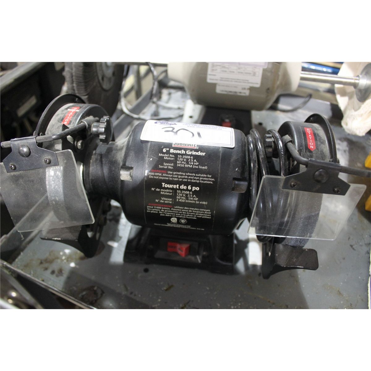 JOBMATE 6' BENCH GRINDER - Able Auctions