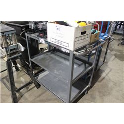 METAL MOBILE SHOP CART