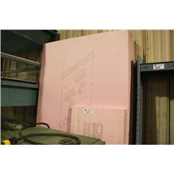 LARGE LOT OF POLYSTYRENE INSULATION