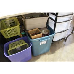 LARGE LOT OF ASSORTED OFFICE GOODS & SIGN MATERIAL