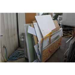 LOT OF ASSORTED SIGN MATERIAL