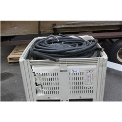BIN OF ASSORTED CABLING