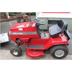 YARD-MAN LT1238 RIDE ON LAWN MOWER