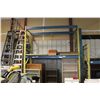 Image 1 : 2 12FT YELLOW PALLET RACK UPRIGHTS & 8 8FT