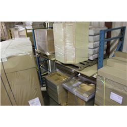 2 10FT BLUE PALLET RACK UPRIGHTS & 10 10FT CROSS