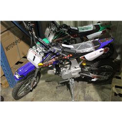 BLUE 110 CC Y1 GAS DIRTBIKE