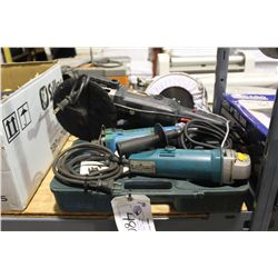 LOT OF ANGLE GRINDERS & BUFFERS