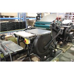 CHANDLER & PRICE CO. SCREEN PRINT PRESS