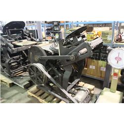 CHANDLER & PRICE CO. SCREEN PRINT PRESS