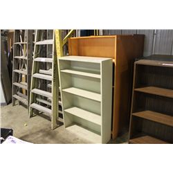 LOT OF BOOK CASES