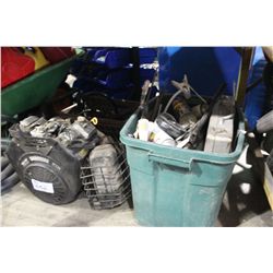 LOT OF CAR PARTS & ENGINE