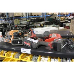 LOT OF CORDLESS DRILLS