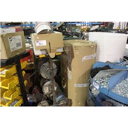 MOBILE ELECTRICAL CART -  FOAM ROLL & CARDBOARD