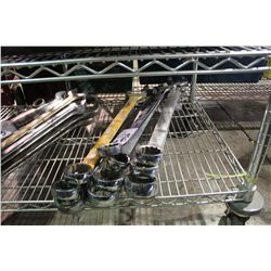 LOT OF LARGE WRENCHES