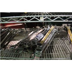 LOT OF LARGE WRENCHES
