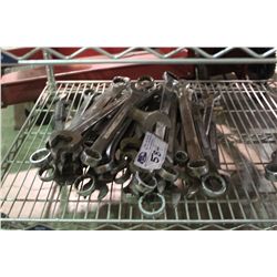 LOT OF LARGE WRENCHES