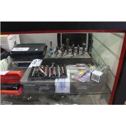 LOT OF ASSORTED ROUTER BITS