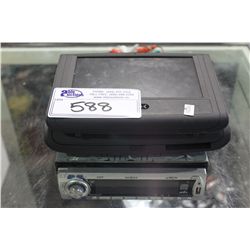2 INSIGNIA CAR DVD SCREENS & STEREO