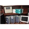Image 1 : LOT OF G4 COMPUTERS -  MONITOR -  KEYBOARDS & SAFE