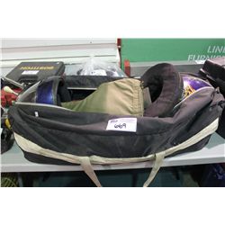 BAG OF RACING GEAR