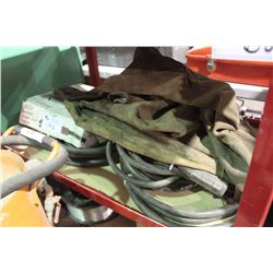 SHELF OF WELDING GEAR