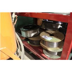 SHELF OF WELDING WIRE