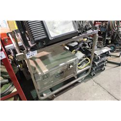 METAL MOBILE SHOP CART