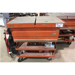 LYON MOBILE TOOL BOX & CONTENTS