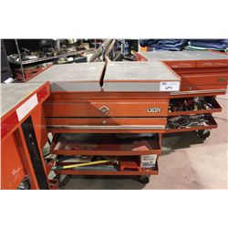 LYON MOBILE TOOL BOX & CONTENTS