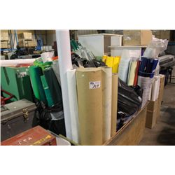 BIN OF SIGN MAKING MATERIAL