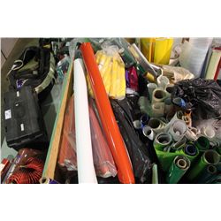 BIN OF SIGN MAKING MATERIAL