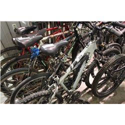 GREY RALLEY FRONT SUSPENSION HYBRID BIKE