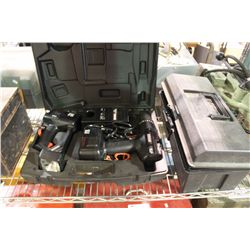 CRAFTMAN CORDLESS DRILL KIT -  TOOL BOX & CONTENTS