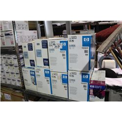 LOT OF HP LASER JET TONER CARTRIDGES