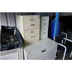 LOT OF FILE CABINETS