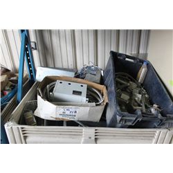 BIN OF ASSORTED ELECTRICAL