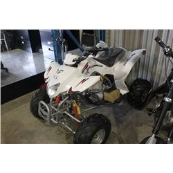 WHITE 200CC GAS QUAD