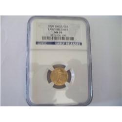 2009 NGC Proof-70 $5 Golden Eagle, Early Release