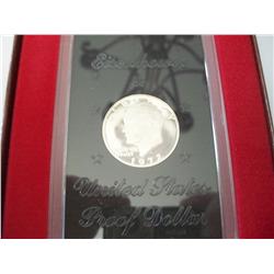 1972-S Proof Ike Dollar in Original Brown Box