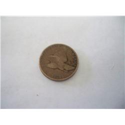1858 LL Flying Eagle Civil War Penny