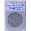 Image 1 : 1922-D Silver Peace Dollar  XF-55 VAM PCGS w/Appra