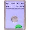 Image 1 : 1944 Mercury Dime ACGS MS-68 FSB