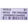 Image 3 : 1978-S Ike Silver Dollar PR-70 Deep Cameo