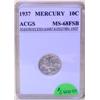 Image 1 : 1937 Mercury Dime ACGS MS-68 FSB