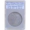 Image 1 : 1921-S Morgan Silver Dollar PL-62 PCGS w/Appraisal