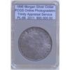 Image 1 : 1896 Morgan Silver Dollar PL-66 PCGS w/ Appraisal