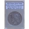 Image 1 : 1925 Peace Silver Dollar MS-62 PCGS w/ Appraisal