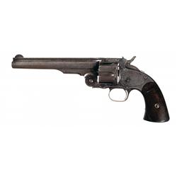 Unique U.S. Contract Smith & Wesson 1st Model Schofield Single Action Revolver with Kelton Safety an